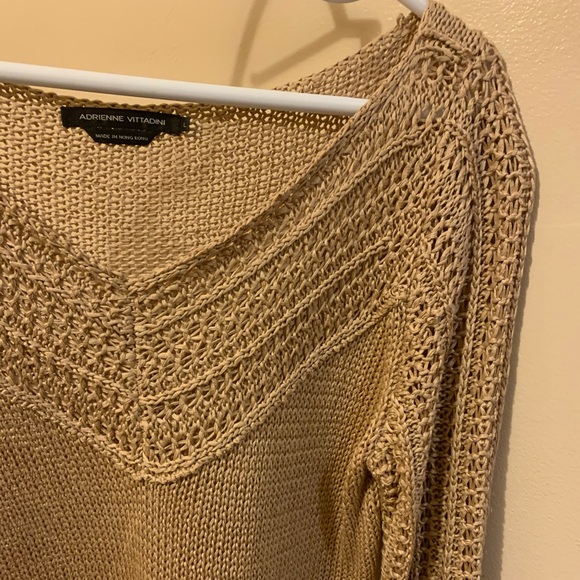 Adrienne Vittadini knit sweater, sz L - Picture 3 of 8